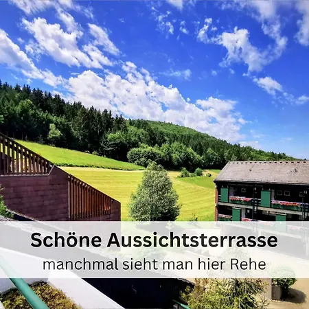 شقة Hirschperle Maisonette Mit Terrasse & Hallenbad ساسباشفالدن